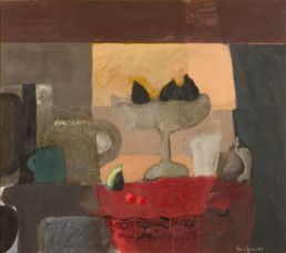 'Bodegón' obra de Fernando Peiró Coronado realizada a base de pigmentos con látex sobre tablero. Medidas 62x71.